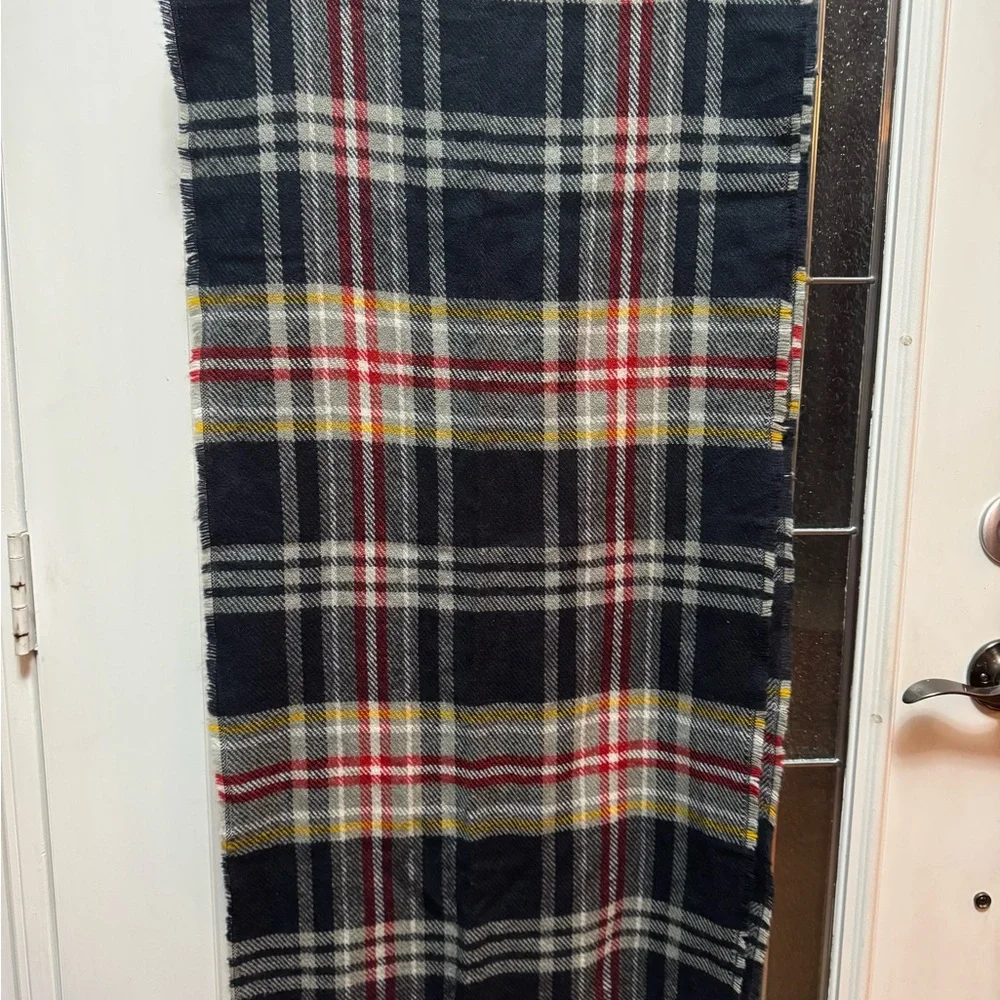 Goodfellow & Co. Plaid Fringe Scarf